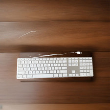 Teclado Apple USB con cable con teclado numérico segunda mano  Embacar hacia Mexico