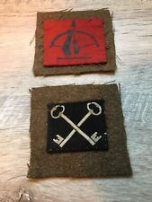 Ww2 cloth badges for sale  LEICESTER