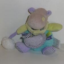 Doudou hippopotame babynat d'occasion  France