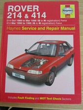 Rover 214 414 for sale  COLCHESTER