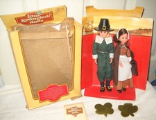 Usado, #11855 Vintage Mattel Star Spangled Dolls Thanksgiving Pilgrims VEJA DESCRIÇÃO comprar usado  Enviando para Brazil