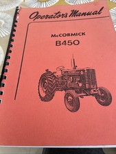 Mccormick b450 tractor for sale  HITCHIN
