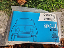 Conduite carnet entretien d'occasion  Plonéour-Lanvern