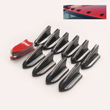 10 peças difusor de barbatana de tubarão gerador de vórtice spoiler de teto de carro universal parachoque BK comprar usado  Enviando para Brazil