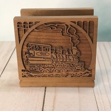 Suporte de trem de nogueira americano sólido para motor a vapor gravado a laser, usado comprar usado Suporte de trem de nogueira americano sólido para motor a vapor gravado a laser, usado comprar usado  Enviando para Brazil