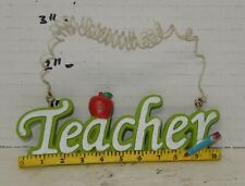 Teacher decorative hanging for sale  North Fort Myers