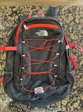Usado, Mochila The North Face vermelha e cinza escuro (Borealis) ótimo estado geral  comprar usado  Enviando para Brazil