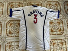 MAGLIA italia nike gravina 3 VOLLEY PALLAVOLO SHIRT JERSEY ITALY VINTAGE WORN comprar usado  Enviando para Brazil