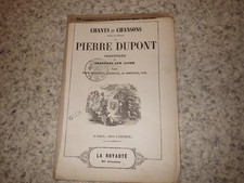 1850.chants chansons.92e liv. d'occasion  Saint-Quay-Portrieux
