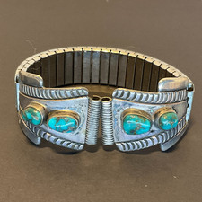 Vtg turquoise navajo for sale  San Diego