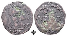 Milano quattrino 1725 usato  Cremona