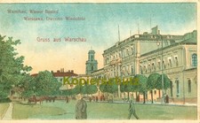 color AK Warszawa / Warszawa; Dworzec Wiedeński, budynek recepcyjny, ok. 1915 na sprzedaż  Wysyłka do Poland