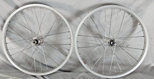 Sta-Tru 20" Conjunto de Rodas de Bicicleta BMX 406ISO Prata Retro Aro Estilo Livre Fabricado/Enviado nos EUA! comprar usado  Enviando para Brazil