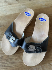Scholl women black for sale  LONDON