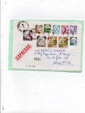 Storia postale 1988 usato  Ancona