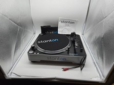 Stanton T.55 USB unidade de correia toca-discos DJ com conectividade USB + tampa de poeira + Instr comprar usado  Enviando para Brazil