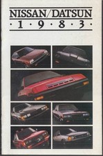 Datsun 1983 brochure for sale  Hartford