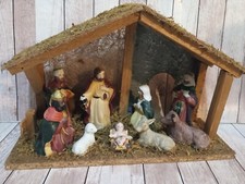 Vintage nativity manger for sale  Lawrenceville