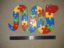 Wooden snake alphabet for sale  BRISTOL