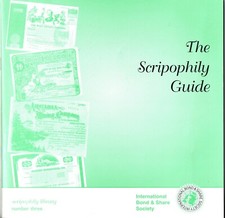 Scripophily guide. internation for sale  Brighton