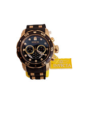 Invicta relógio de mergulho profissional masculino preto e dourado 6981 comprar usado  Enviando para Brazil