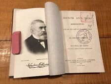 Antique Book 1891 BENCH & BAR REMINISCENCES of a ancient race SERJEANT ROBINSON comprar usado  Enviando para Brazil