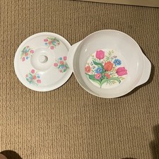 Floral melamine serving for sale  Jeannette