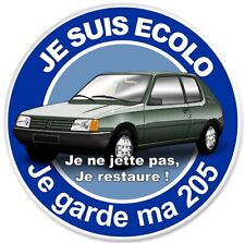 Sticker ecolo 205 d'occasion Sticker ecolo 205 d'occasion  Châtillon