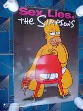 Homer simpson affiche d'occasion  Libercourt