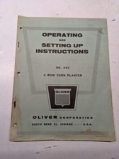 Oliver operating setting for sale  Saint Cloud