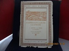 Opuscolo originale teatro usato  Ragusa