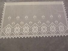Usado, Colcha de retalhos de renda marfim design janela nível 60'L x 35'L comprar usado  Enviando para Brazil
