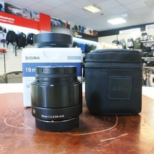 Used sigma 19mm for sale  WATFORD