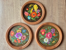 3er set handgemalte gebraucht kaufen  Eutin