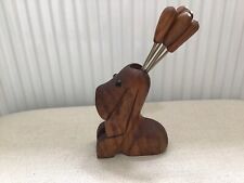 Vintage wooden dog for sale  CIRENCESTER