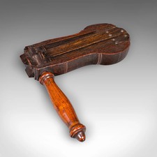 Antique football rattle for sale  EXETER