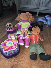 Bonecas de pelúcia Groovy para meninas, cadeira para menino e menina, otomana e abajur por Manhattan Toy comprar usado  Enviando para Brazil