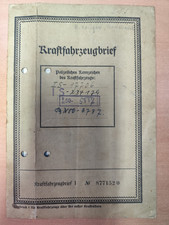Hanomag document letter d'occasion  Expédié en Belgium