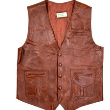 Vintage genuine leather d'occasion  Expédié en Belgium