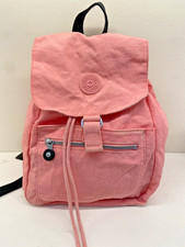 Mini mochila Kipling rosa coral salmão 14 pol. Alto 8,5" de largura comprar usado  Enviando para Brazil