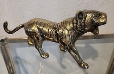 Tiger statue brass for sale  Philomath