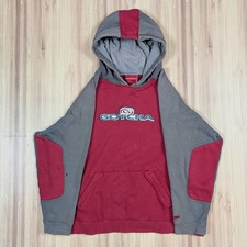 Moletom com capuz vintage Gotcha masculino L vermelho logotipo 3D bordado surf e skate anos 90 Y2K raro  comprar usado  Enviando para Brazil