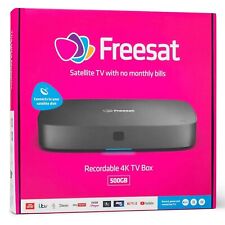 Freesat uhd 500gb for sale  MIDDLEWICH