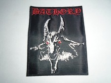 REMENDO BORDADO BATHORY BLACK METAL, usado comprar usado  Enviando para Brazil
