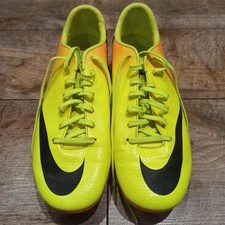 Chuteiras de futebol Nike Mercurial Victory IV FG neon laranja/amarelo tamanho 10, usado comprar usado  Enviando para Brazil