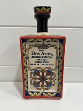 Garrafas vazias colecionáveis Tequila Dos Artes Reserva Especial Agave Extra Anejo comprar usado  Enviando para Brazil