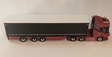 1:50 WSI Raymackers Scania S Highline CS20H 6x2 + reboque lateral cortina comprar usado  Enviando para Brazil