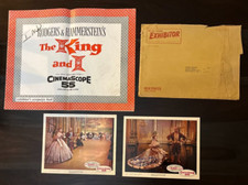 Libro de campaña de expositores y fotos a color firmado por Brynner Kerr 1956 King & I sin certificado de autenticidad segunda mano  Embacar hacia Mexico