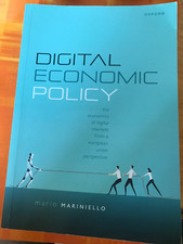 Digital economic policy for sale  WITNEY