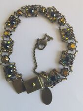 Bracelet articulé cristaux d'occasion  Paris XX